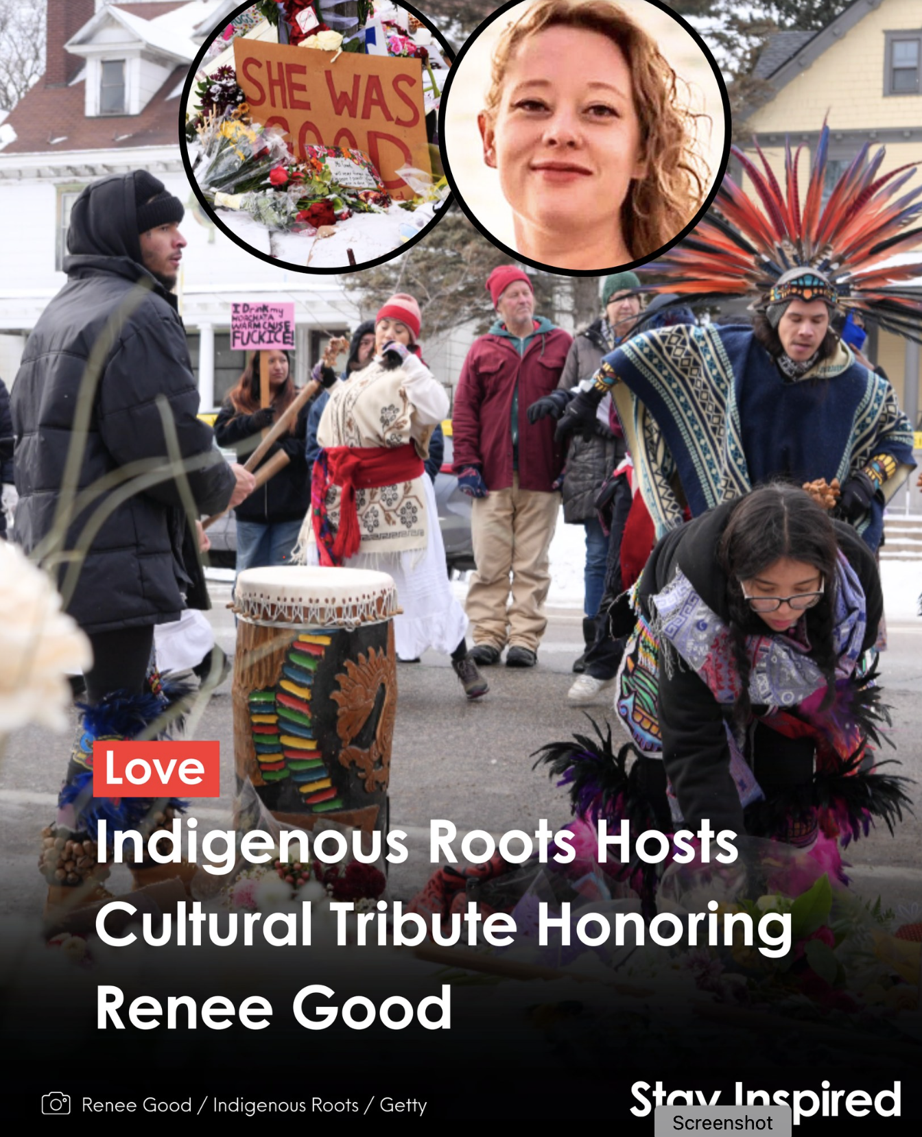 Indigenous Tribute to Renee Good Indigenous Tribute to Renee Good